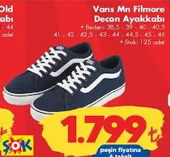 VANS MN FİLMORE DECON AYAKKABI VANS MN FİLMORE DECON AYAKKABI